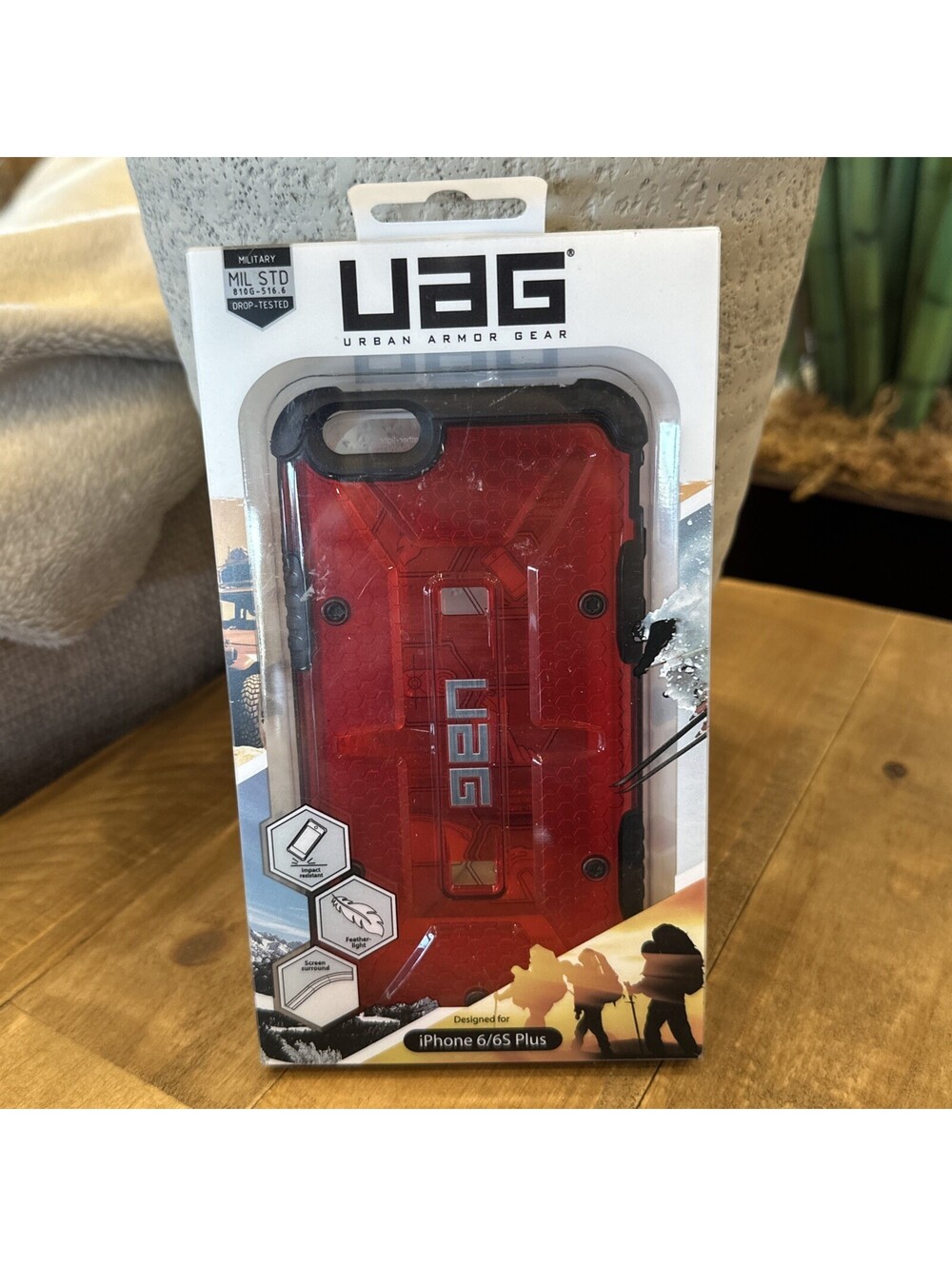 UAG Urban Armor Gear case iphone 6S/6S plus - Red